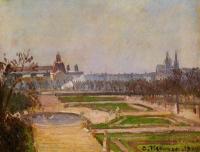 Pissarro, Camille - The Tuileries and the Louvre